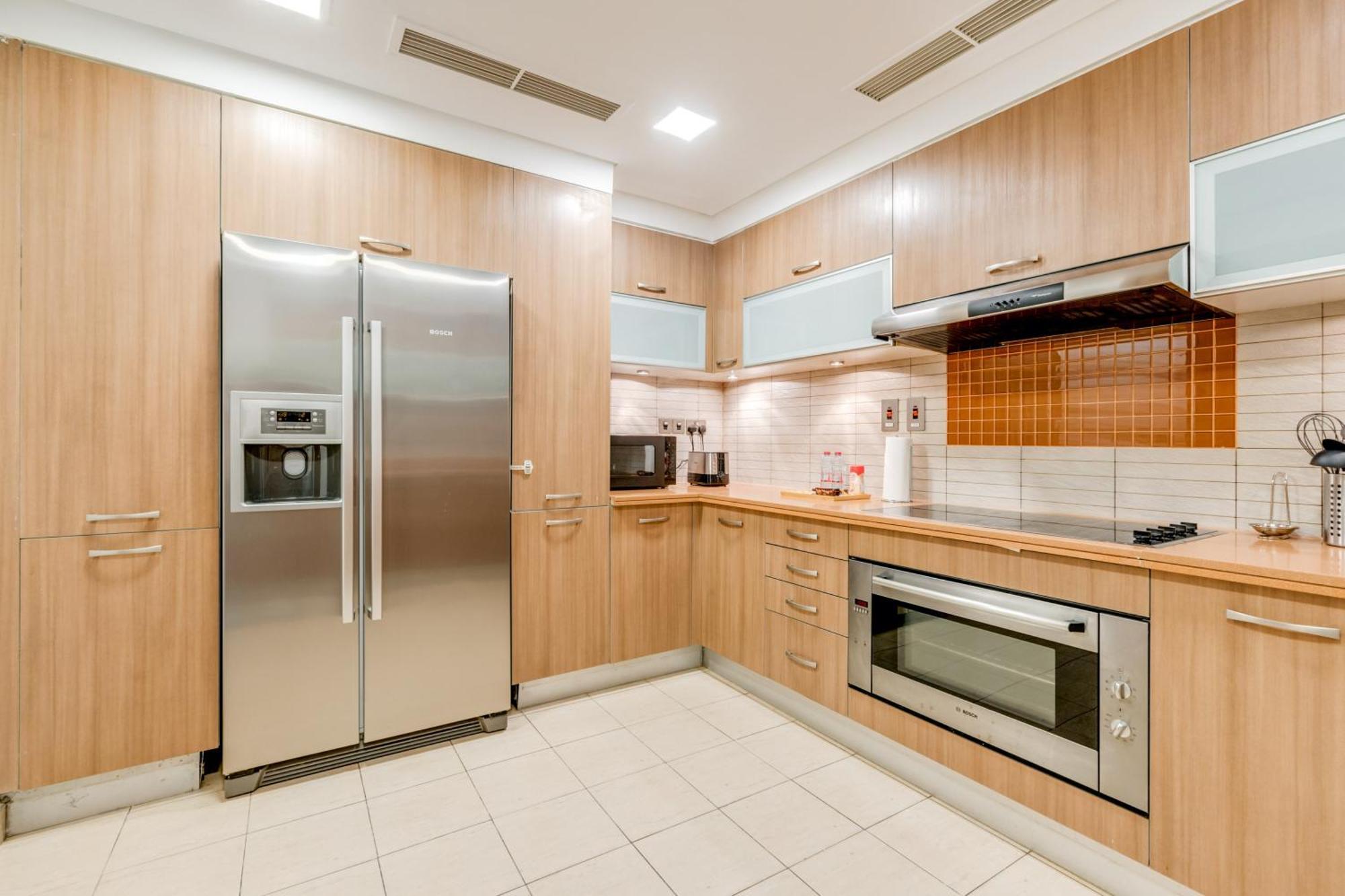 شقة Globalstay. Luxury 3 Bedroom + Maid Townhouse With Sea View